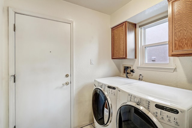 12323 Haines Ave NE, Albuquerque, NM 87112 - laundry area featuring cabinet space and separate washer and dryer