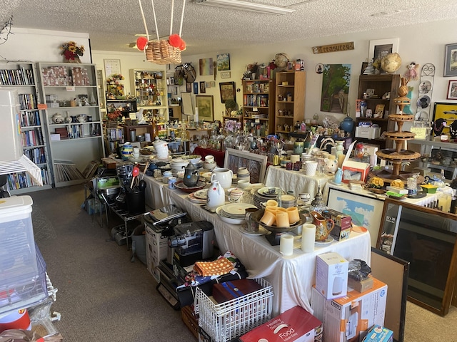 136 Calle Del Presidente, Bernalillo, NM 87004 - misc room featuring a textured ceiling