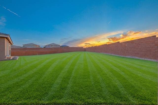 2350 Sandra Loop NE, Rio Rancho, NM 87144 - view of yard at dusk
