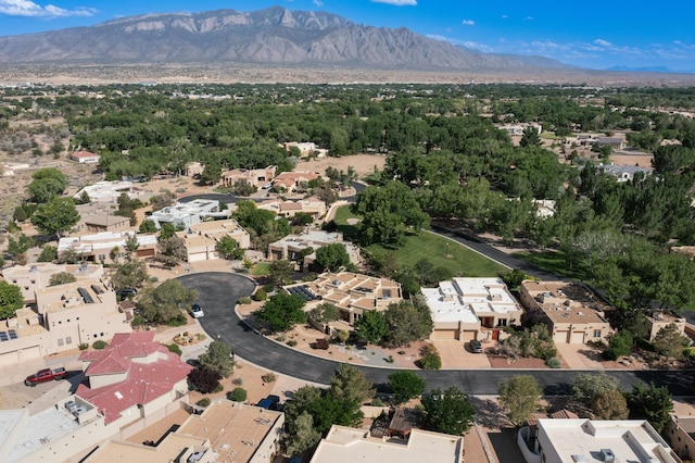 317 Plaza Muchomas, Bernalillo, NM 87004 - aerial view of residential area with mountains