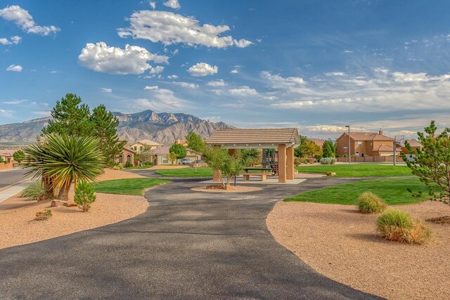 805 Palo Duro Dr, Bernalillo, NM 87004 - surrounding community with a mountain view and a residential view