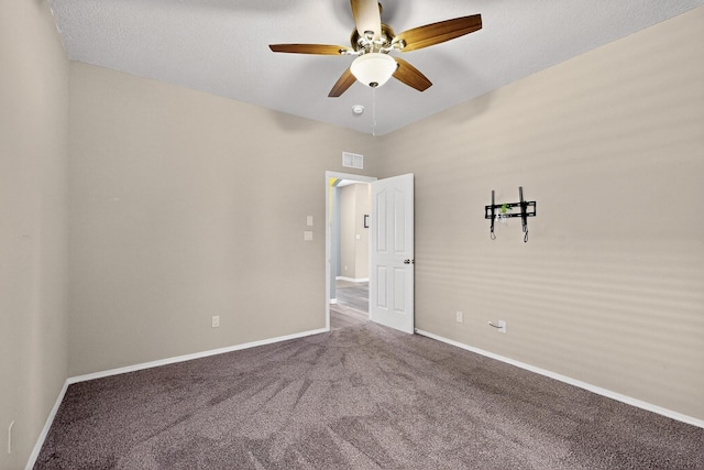 805 Palo Duro Dr, Bernalillo, NM 87004 - carpeted spare room featuring a ceiling fan and a smoke detector