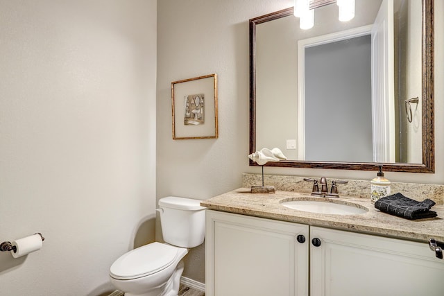 843 Mesa Roja Trl NE, Rio Rancho, NM 87124 - half bathroom with vanity and toilet