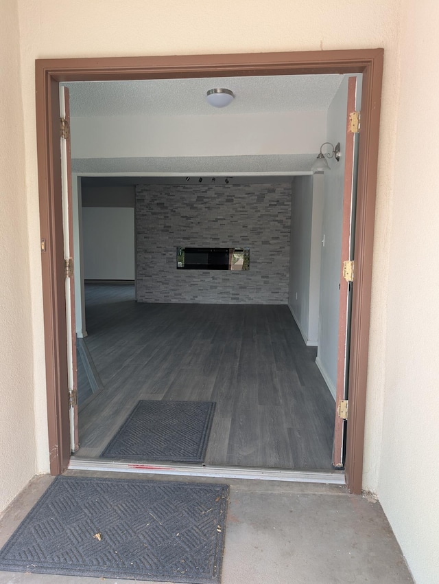 301 Stagecoach Dr, Elephant Butte, NM 87935 - corridor featuring wood finished floors