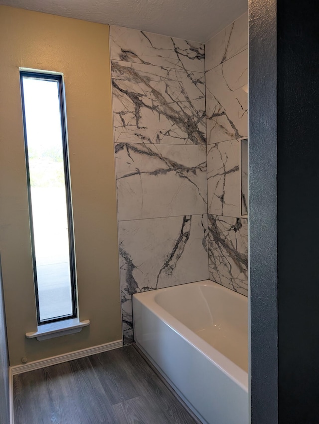 301 Stagecoach Dr, Elephant Butte, NM 87935 - bathroom with wood finished floors