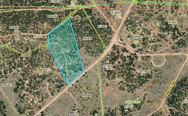 403 Candy Kitchen Rd, Ramah, NM 87321 - map / location featuring property boundaries highlighted