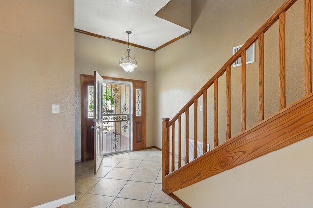 1551 Valley View Dr SW, Los Lunas, NM 87031 - stairs with wood finished floors and baseboards