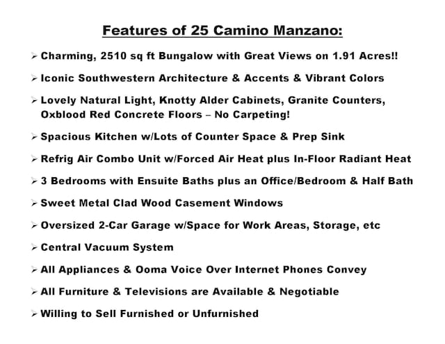 25 Camino Manzano, Placitas, NM 87043 - view of a document