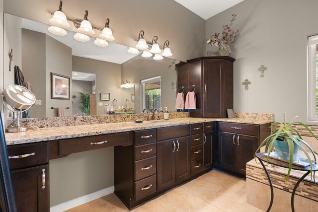 2633 Globe Ct NE, Rio Rancho, NM 87124 - bathroom featuring tile patterned flooring and vanity