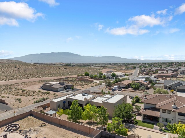 2633 Globe Ct NE, Rio Rancho, NM 87124 - aerial perspective of suburban area featuring mountains