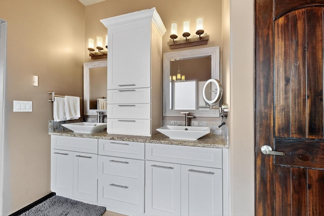 3220 Vatapa Rd NE, Rio Rancho, NM 87144 - bathroom featuring double vanity