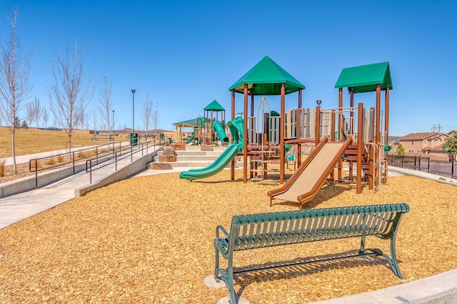 1720 Summer Breeze Dr NW, Albuquerque, NM 87120 - view of community jungle gym