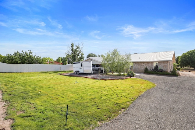 185 La Entrada Rd, Los Lunas, NM 87031 - view of yard
