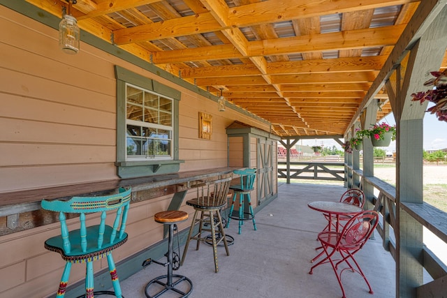 10 Berkshire Rd, Estancia, NM 87016 - view of patio / terrace