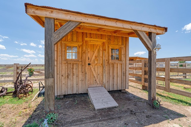 10 Berkshire Rd, Estancia, NM 87016 - view of shed