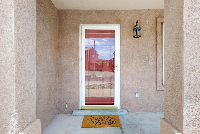 4001 Cresta Park Ave NW, Albuquerque, NM 87114 - entrance to property featuring stucco siding