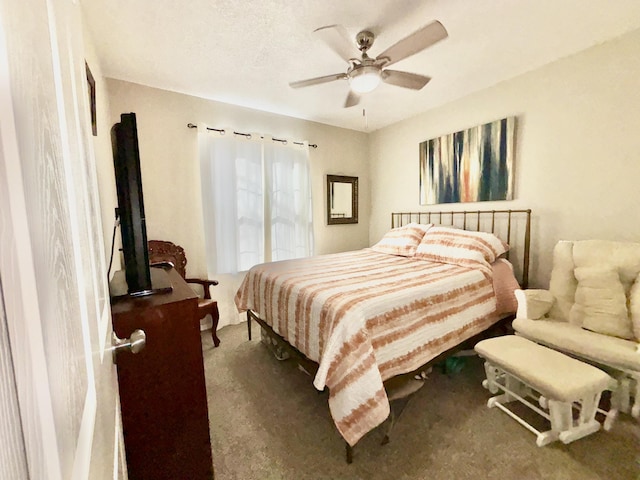 1704 Jack Nicklaus Dr, Rio Communities, NM 87002 - carpeted bedroom featuring ceiling fan