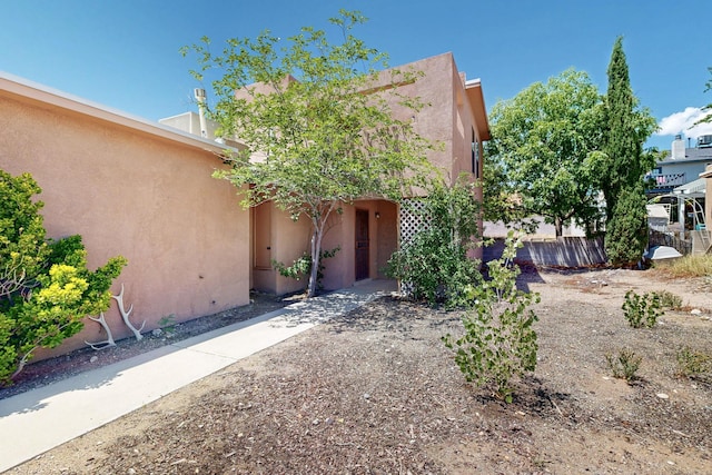 7939 Independence Dr NW, Albuquerque, NM 87120 - entrance to property featuring stucco siding