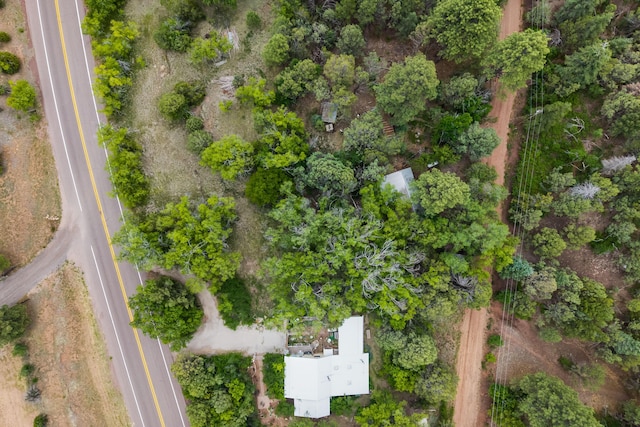 88 Tejano Canyon Rd, Sandia Park, NM 87047 - aerial overview of property's location featuring property parcel outlined