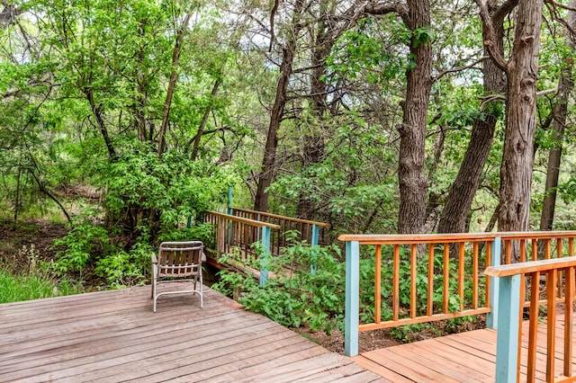 88 Tejano Canyon Rd, Sandia Park, NM 87047 - view of deck
