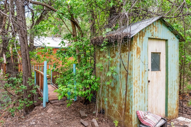 88 Tejano Canyon Rd, Sandia Park, NM 87047 - view of shed