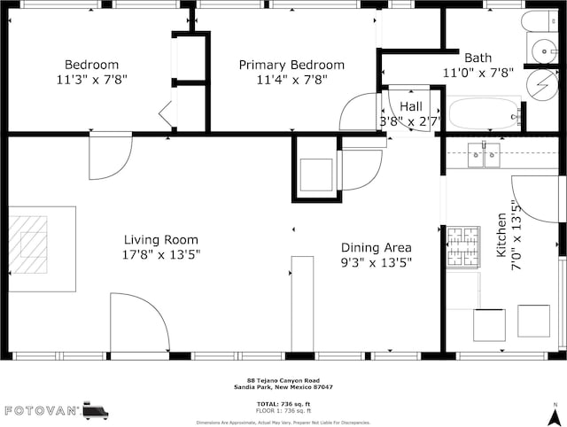 88 Tejano Canyon Rd, Sandia Park, NM 87047 - view of property floor plan
