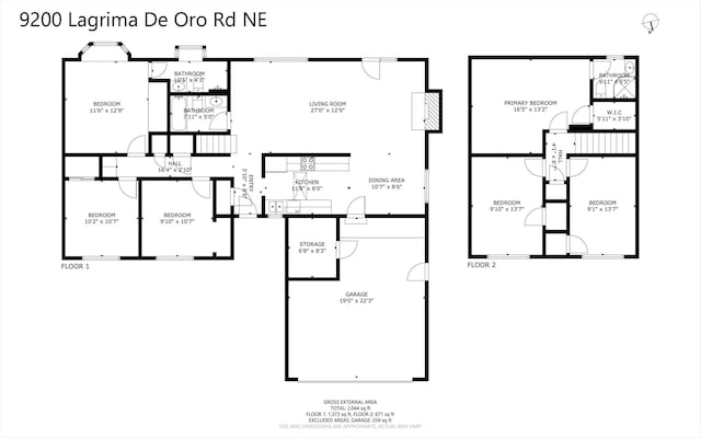 9200 Lagrima De Oro Rd NE, Albuquerque, NM 87111 - view of room layout
