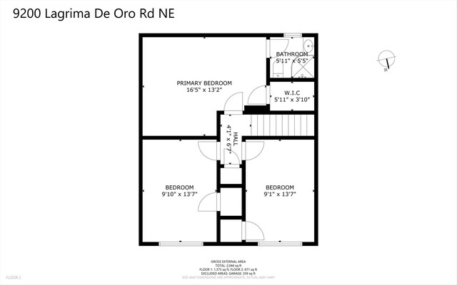 9200 Lagrima De Oro Rd NE, Albuquerque, NM 87111 - view of floor plan / room layout