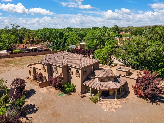 746 Chamisal Rd NW, Los Ranchos, NM 87107 - aerial view of property and surrounding area
