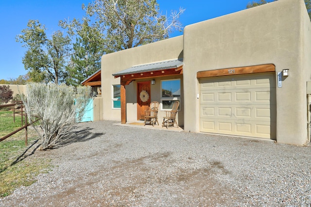 120 Espinosa Rd, Corrales, NM 87048 - garage with driveway
