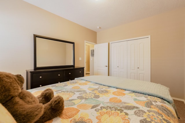 4601 Mi Cordelia Dr NW, Albuquerque, NM 87120 - bedroom featuring carpet flooring and a closet