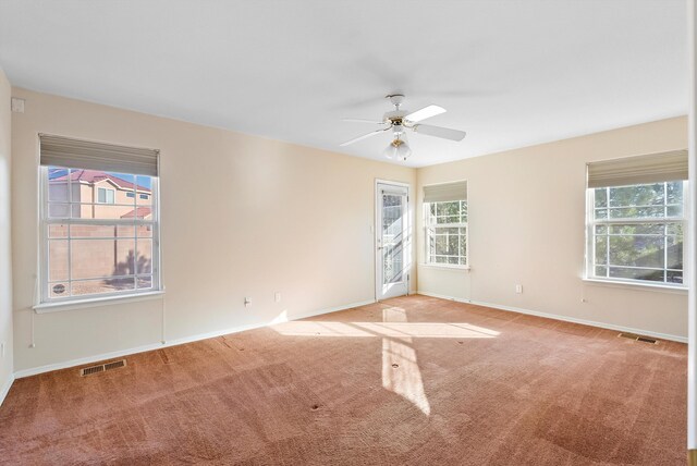 10431 Crosscut Dr NW, Albuquerque, NM 87114 - unfurnished room featuring ceiling fan and carpet floors