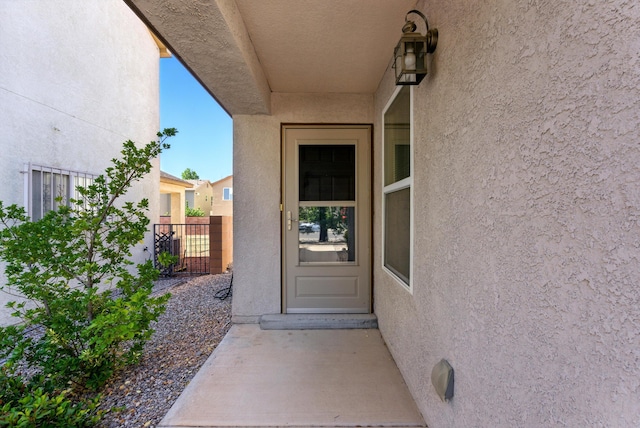 10636 Mcmichael Ln SW, Albuquerque, NM 87121 - entrance to property featuring stucco siding