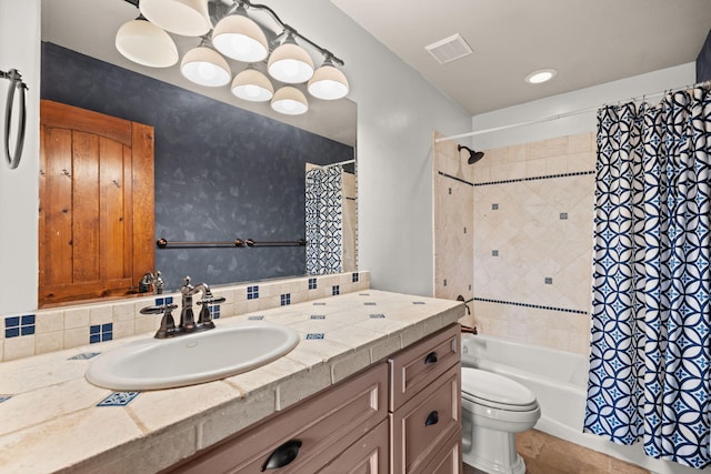 9005 4th St NW, Albuquerque, NM 87114 - full bath featuring vanity and shower / tub combo