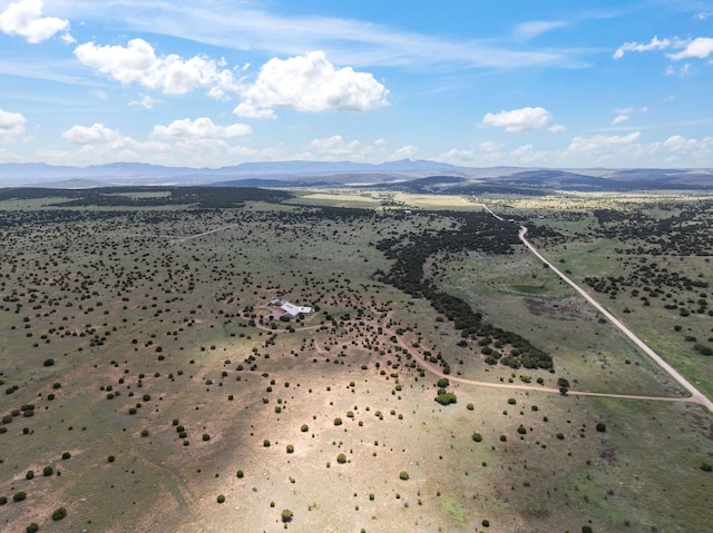 168 Lesperance Rd, Estancia, NM 87016 - drone / aerial view of mountains