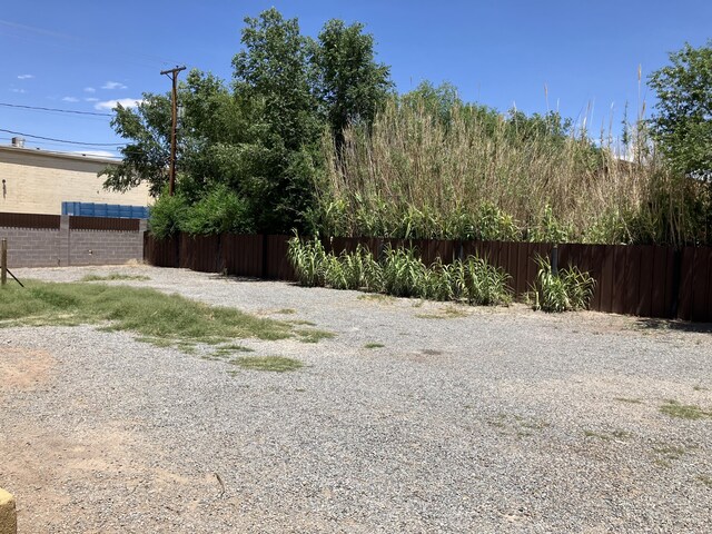 3107 Draxton Ave SW, Albuquerque, NM 87105 - view of yard