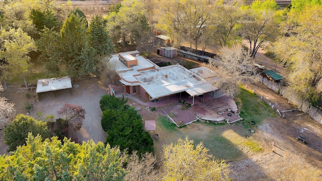 78 Quirks Ln, Corrales, NM 87048 - aerial view of property and surrounding area