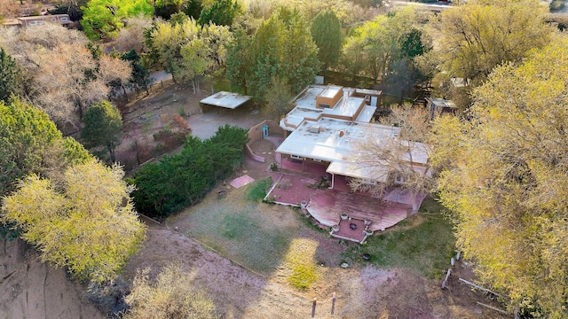 78 Quirks Ln, Corrales, NM 87048 - aerial view of property and surrounding area