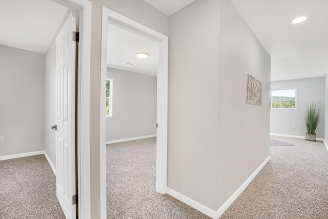 7 Corte De Canoncito, Cedar Crest, NM 87008 - hall with carpet flooring