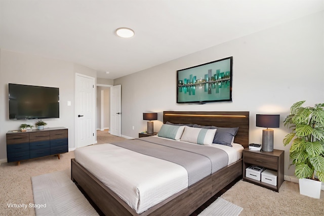 7 Corte De Canoncito, Cedar Crest, NM 87008 - bedroom featuring baseboards