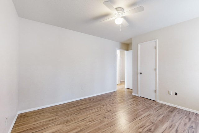 4807 Parsifal St NE, Albuquerque, NM 87111 - empty room with light wood-type flooring and ceiling fan