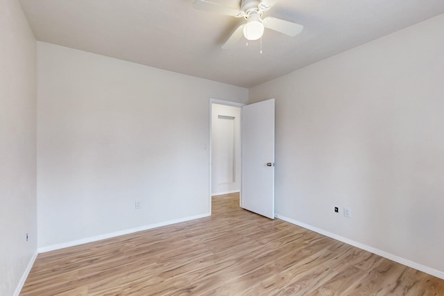 4807 Parsifal St NE, Albuquerque, NM 87111 - unfurnished room featuring light wood-style floors and a ceiling fan