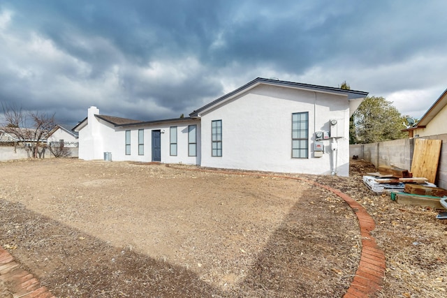 4807 Parsifal St NE, Albuquerque, NM 87111 - rear view of property with stucco siding