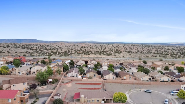 5443 Reserve Ct NE, Rio Rancho, NM 87144 - aerial view of residential area featuring mountains and a desert landscape