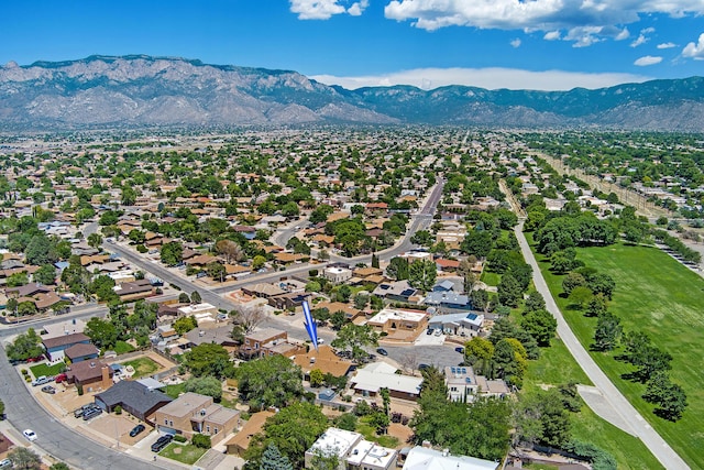 7209 Yorktown Ave NE, Albuquerque, NM 87109 - aerial view of residential area featuring mountains