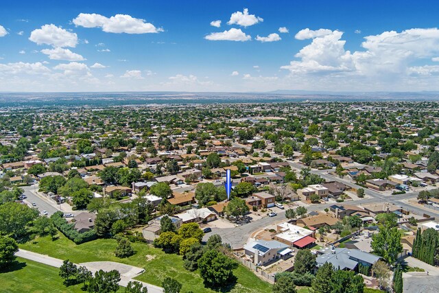 7209 Yorktown Ave NE, Albuquerque, NM 87109 - aerial perspective of suburban area