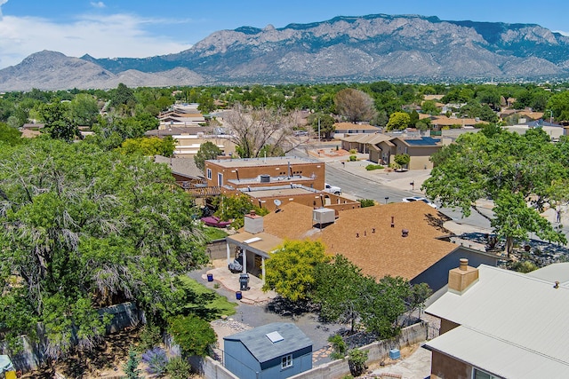 7209 Yorktown Ave NE, Albuquerque, NM 87109 - aerial view of residential area featuring a mountain backdrop