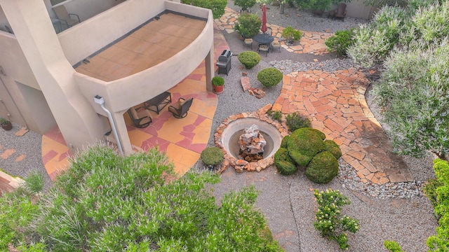 9404 Bear Mountain Trl NE, Albuquerque, NM 87113 - bird's eye view