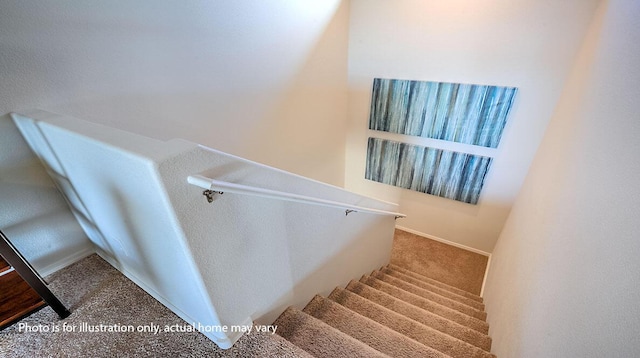 1652 Maggie Ct NE, Rio Rancho, NM 87144 - staircase with carpet
