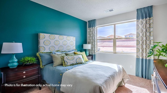 1652 Maggie Ct NE, Rio Rancho, NM 87144 - bedroom with carpet and a textured ceiling